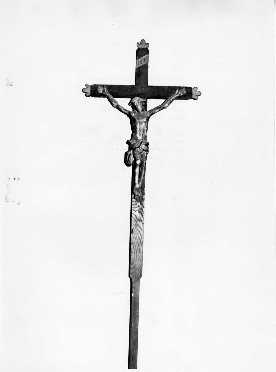 croce d'altare - bottega molisana (secc. XVIII/ XIX)