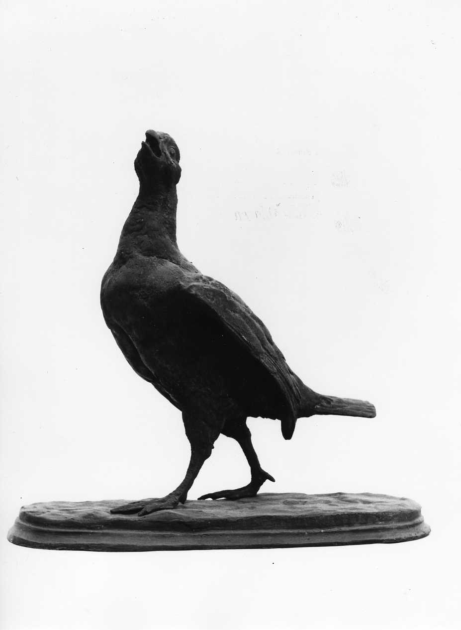 starna, uccello (scultura, opera isolata) - bottega Italia meridionale (sec. XIX)