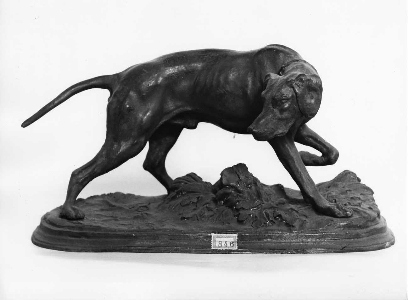 cane (scultura, opera isolata) di Mène J.P (attribuito) (sec. XIX)