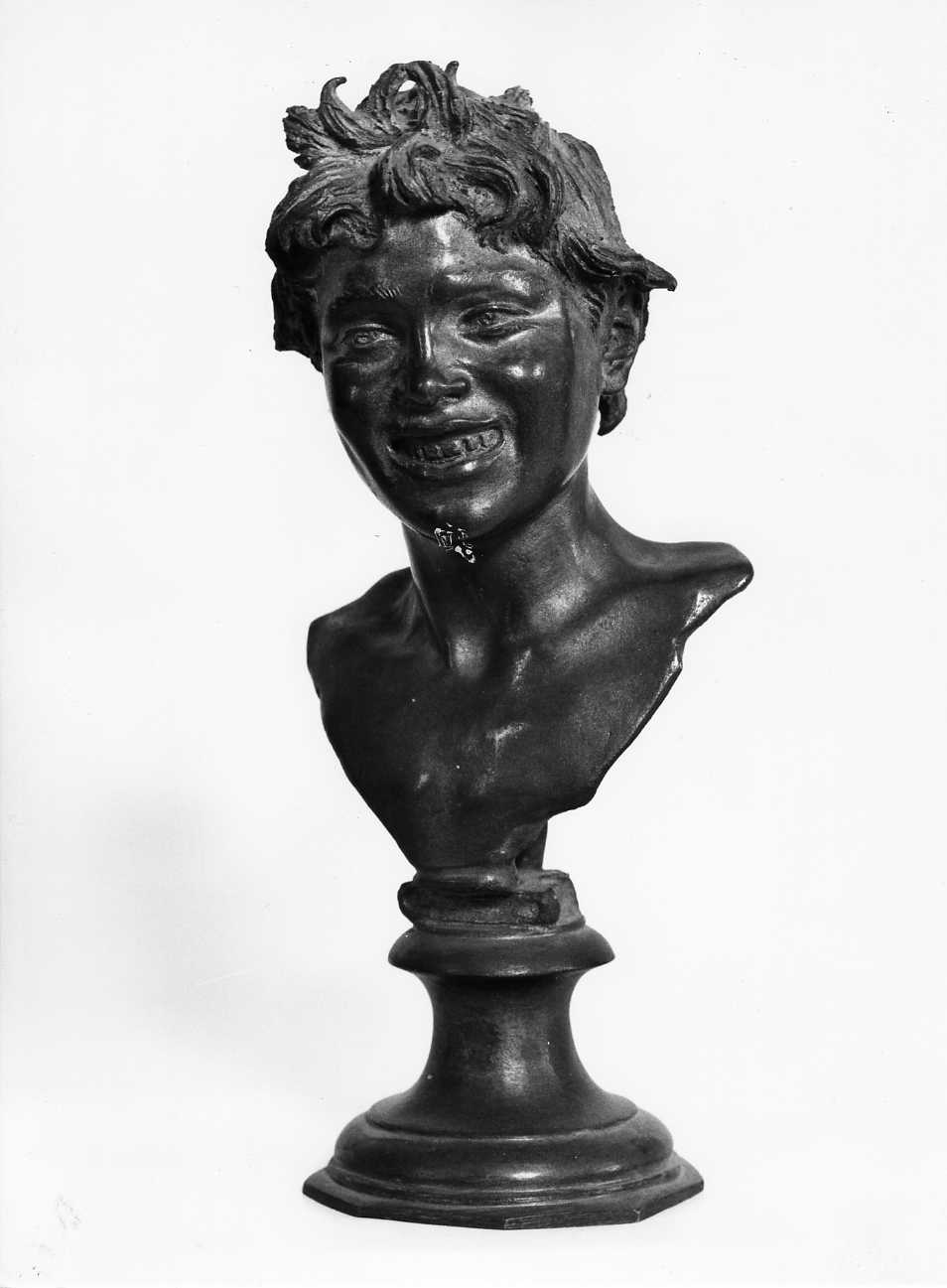 L'Acquaiolo, figura maschile (busto, opera isolata) di Gemito Vincenzo (attribuito) (sec. XIX)