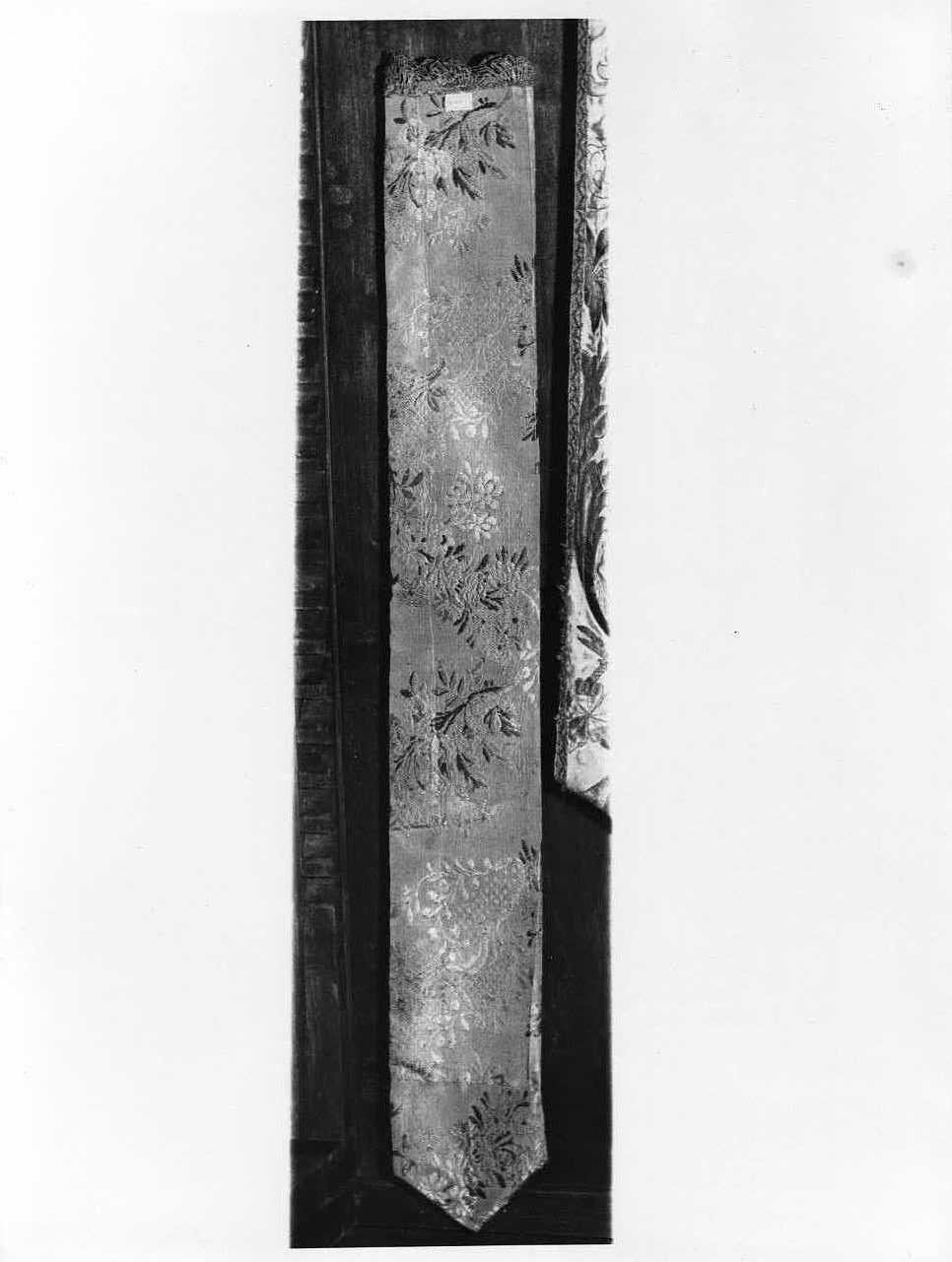 decorazione a ricamo, opera isolata - manifattura napoletana (secc. XVIII/ XIX)