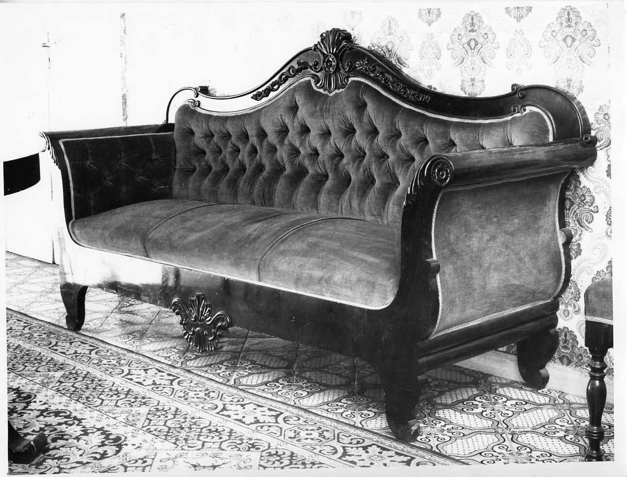 divano - bottega Italia meridionale (fine sec. XIX)