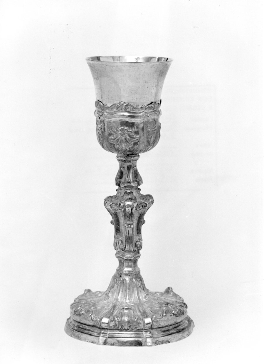 calice, opera isolata - bottega napoletana (sec. XVIII)