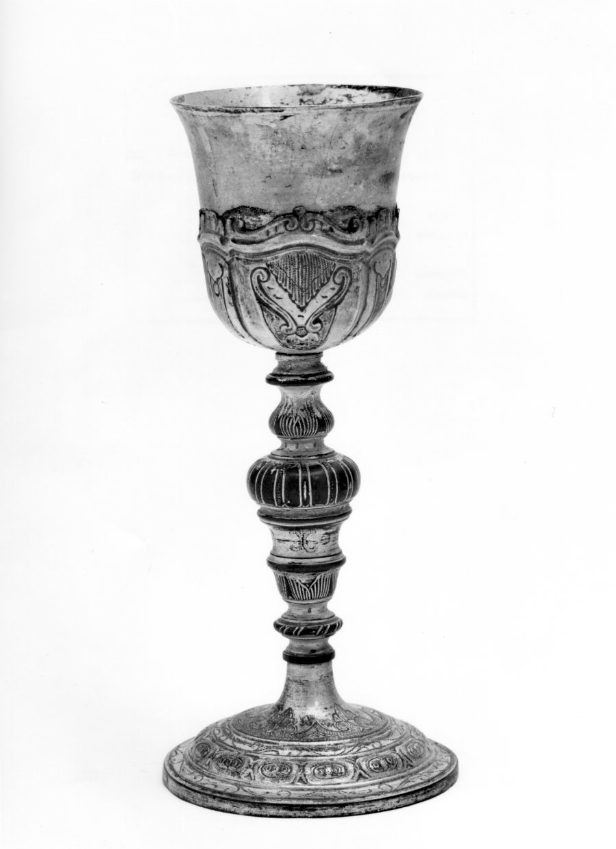 calice, opera isolata - bottega napoletana (secc. XVIII/ XIX)