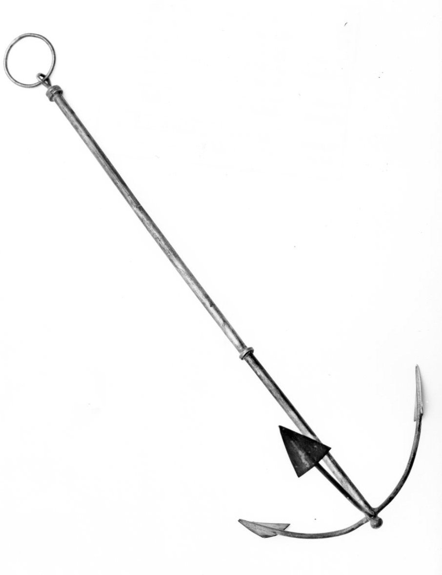 attributo iconografico di immagine sacra, opera isolata - bottega Italia meridionale (secc. XIX/ XX)