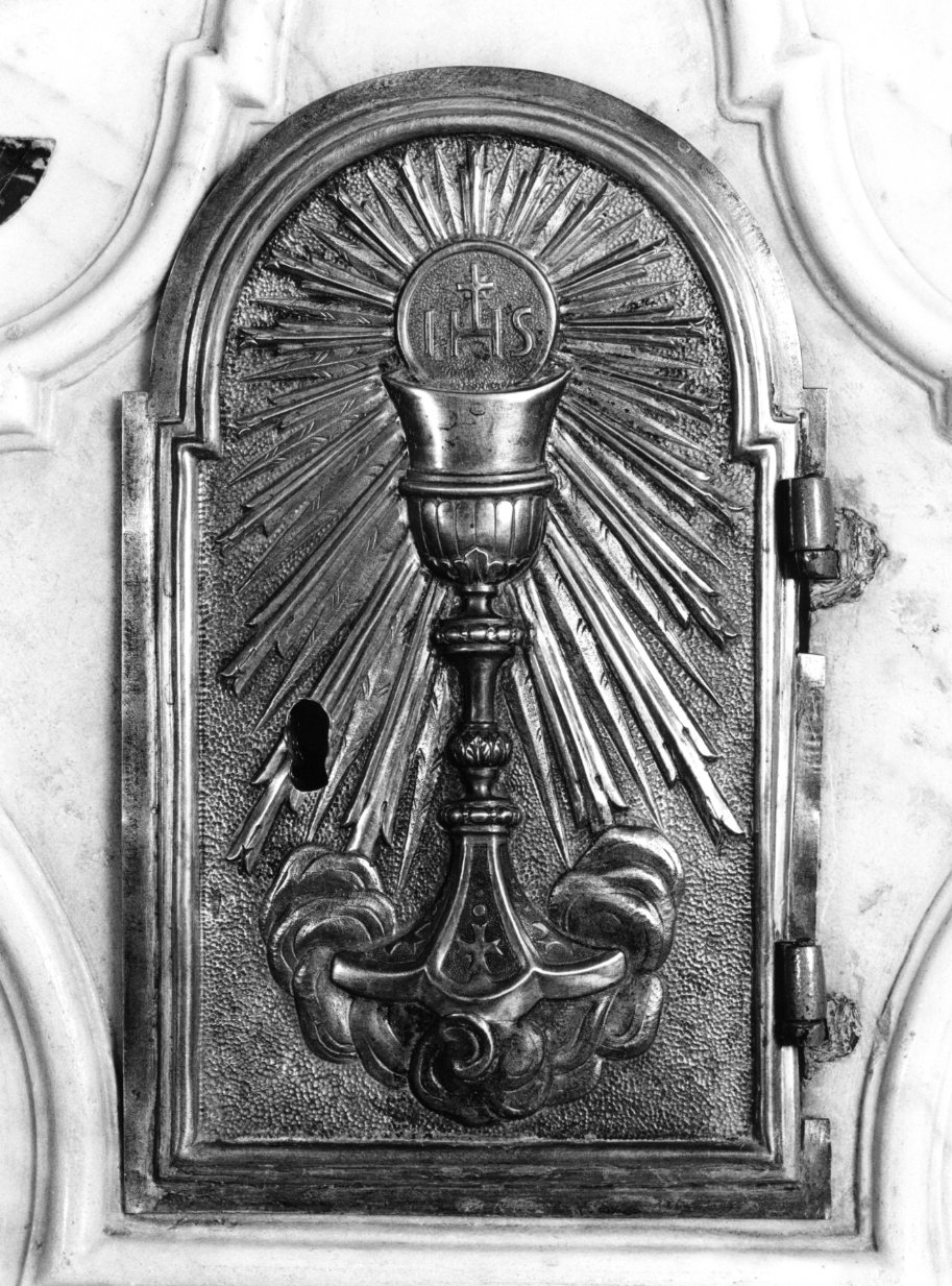 sportello di tabernacolo di Monogrammista V.C (prima metà sec. XIX)
