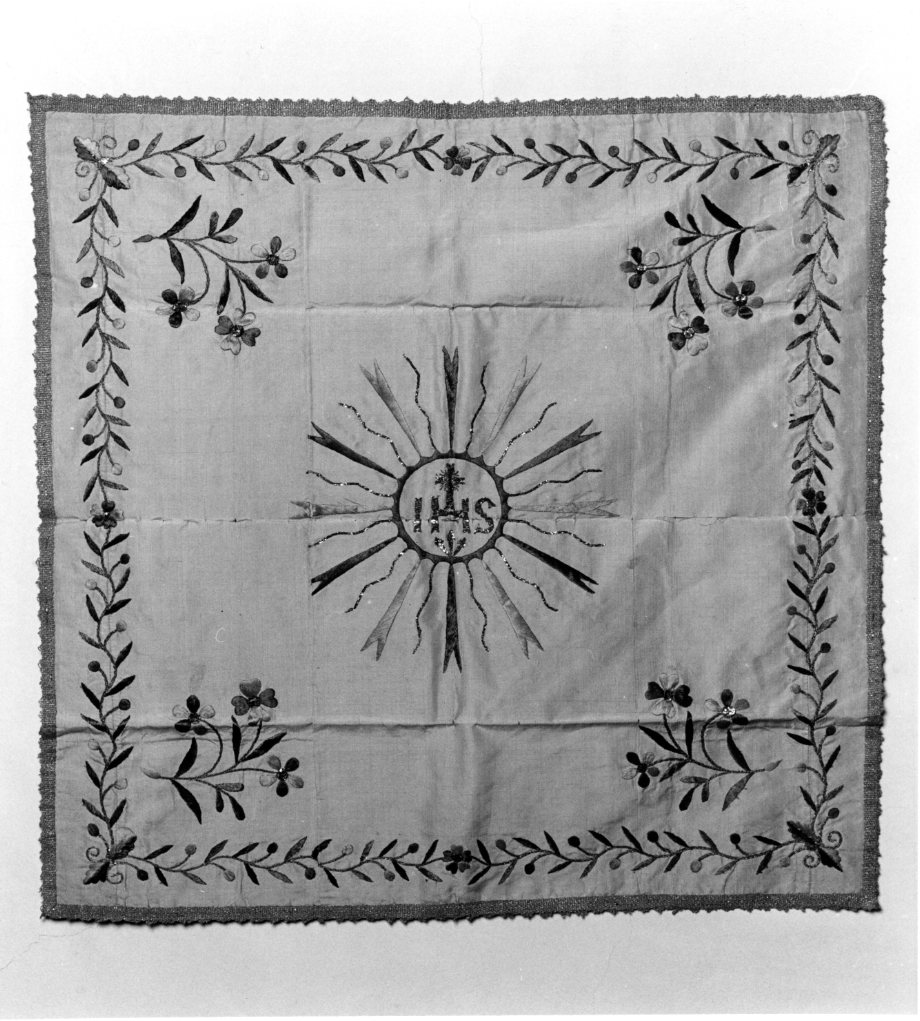 velo di calice, elemento d'insieme - manifattura Italia meridionale (fine sec. XVIII)