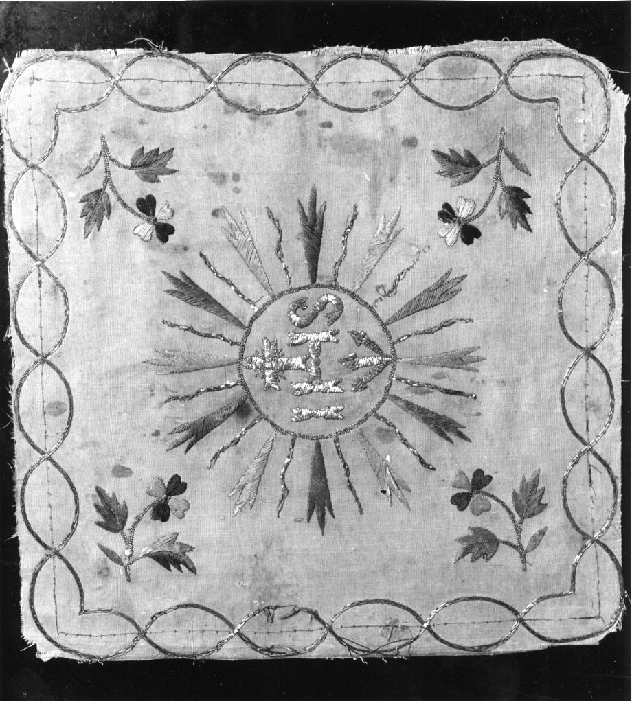 borsa, elemento d'insieme - manifattura Italia meridionale (fine sec. XVIII)