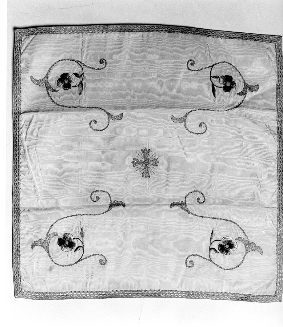 velo di calice, elemento d'insieme - manifattura molisana (fine sec. XIX)