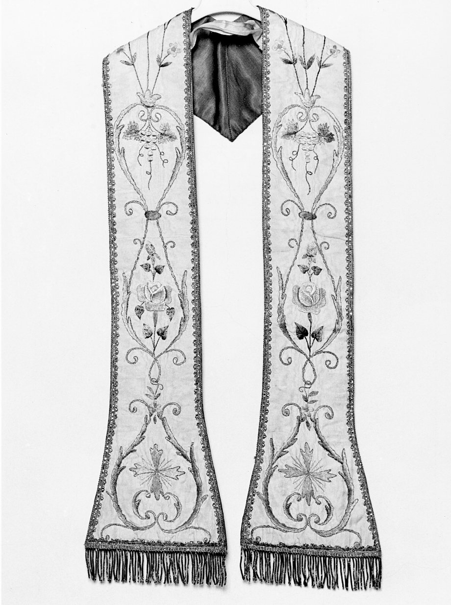 stola - manifattura Italia meridionale (prima metà sec. XIX)