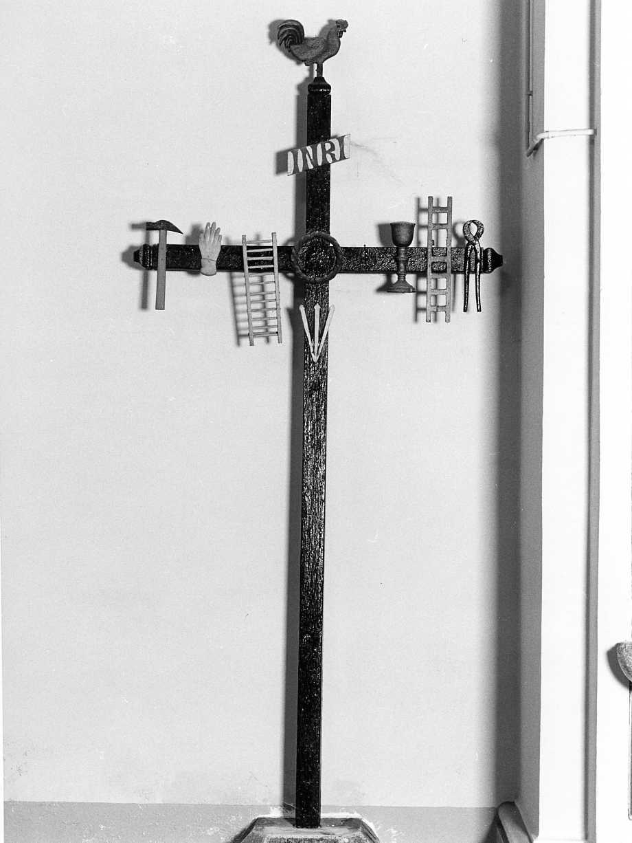 croce penitenziale - bottega molisana (seconda metà sec. XIX)