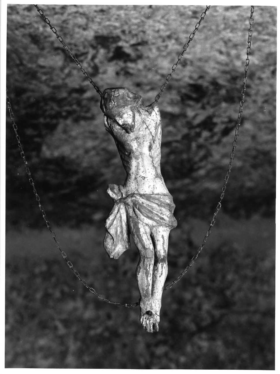 Cristo crocifisso (scultura) - bottega molisana (prima metà sec. XVIII)