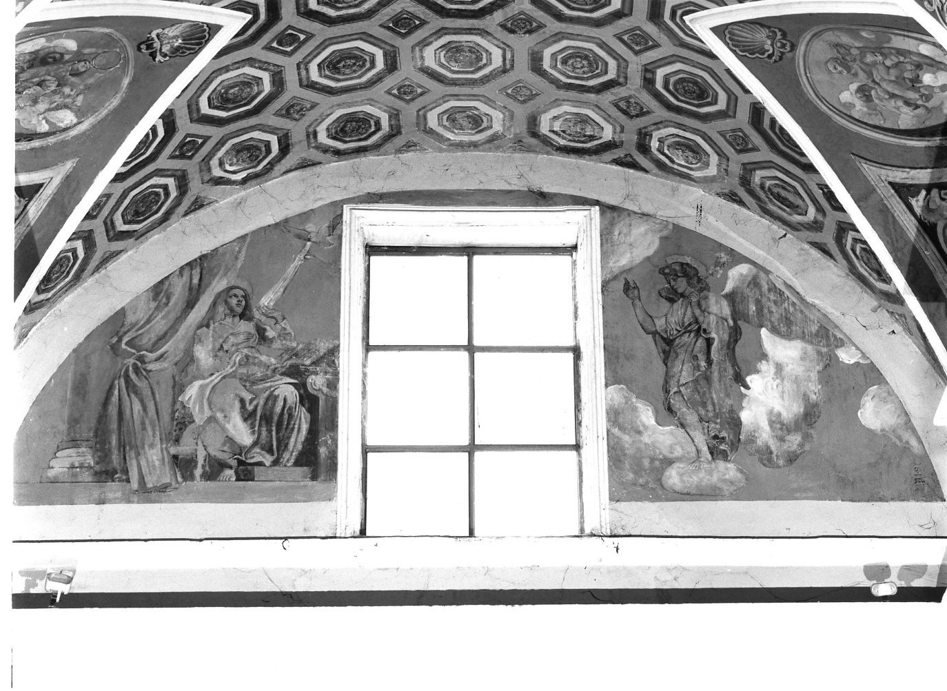 Annunciazione (decorazione pittorica) di Trivisonno Amedeo (sec. XX)