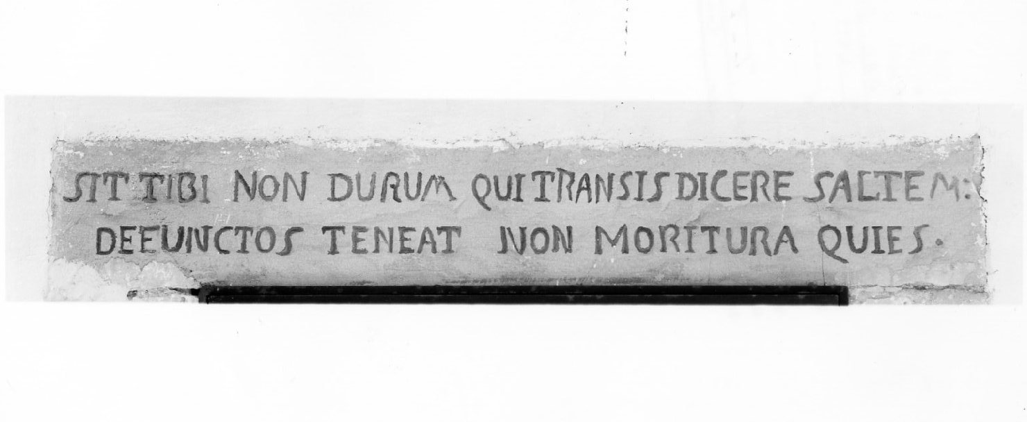 architrave - bottega molisana (metà sec. XIX)