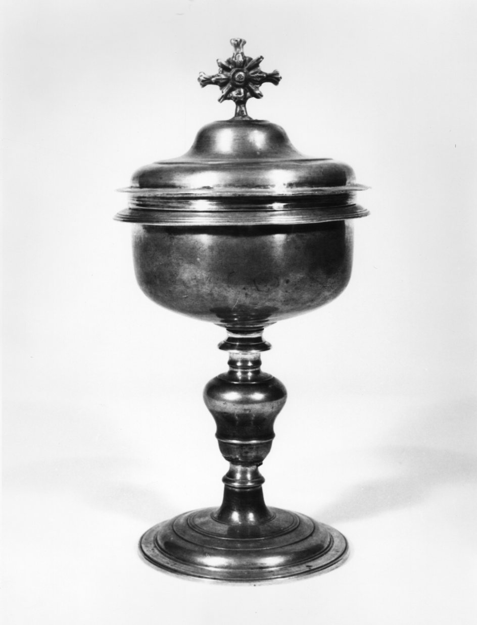 pisside, opera isolata - bottega napoletana (sec. XVIII)