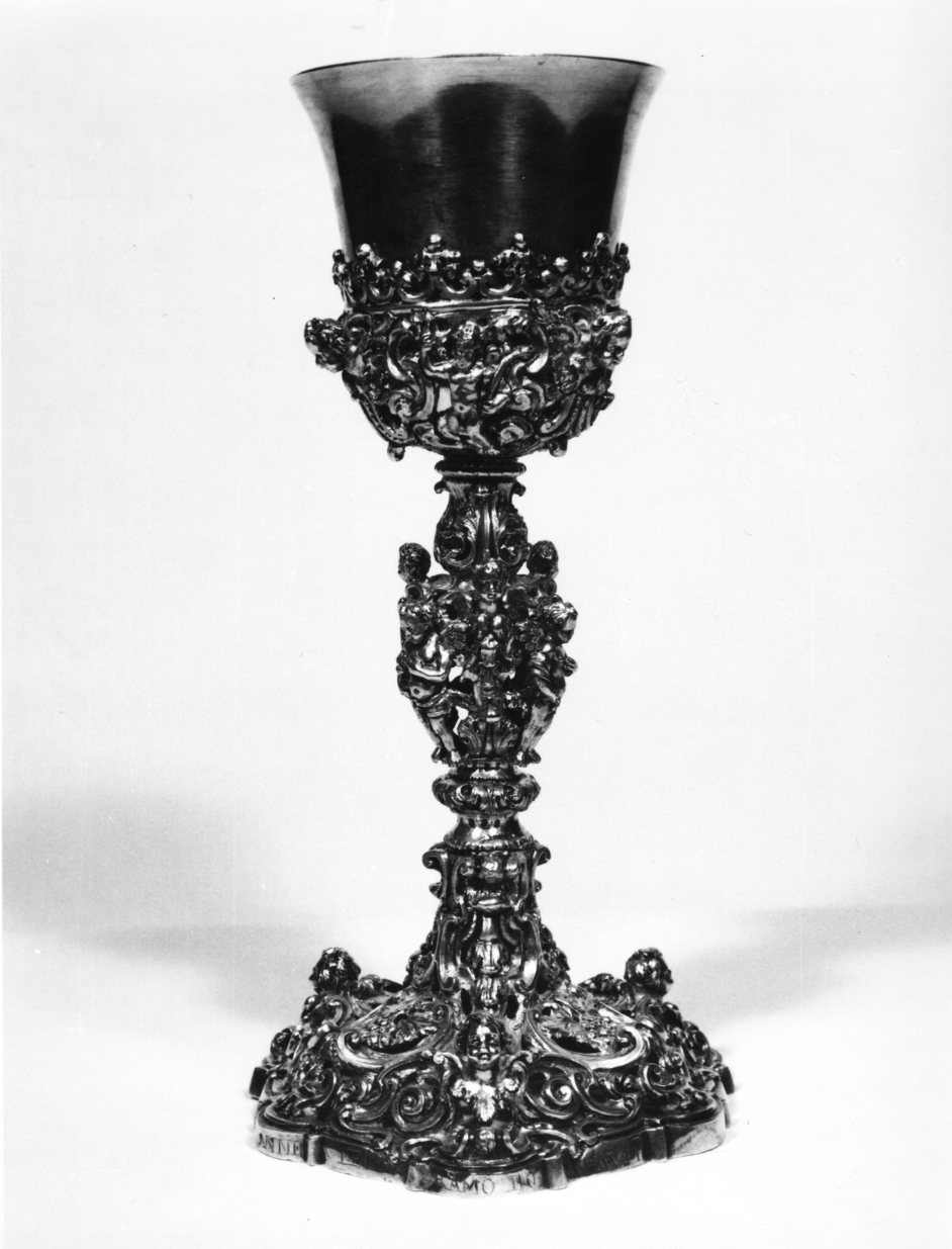 calice - bottega napoletana (prima metà sec. XVIII)