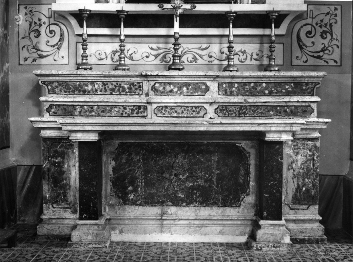 altare - bottega molisana (secc. XVIII/ XX)