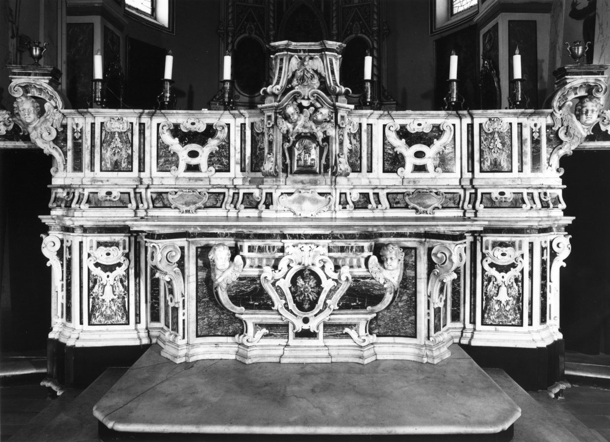altare maggiore - bottega napoletana (sec. XVIII)