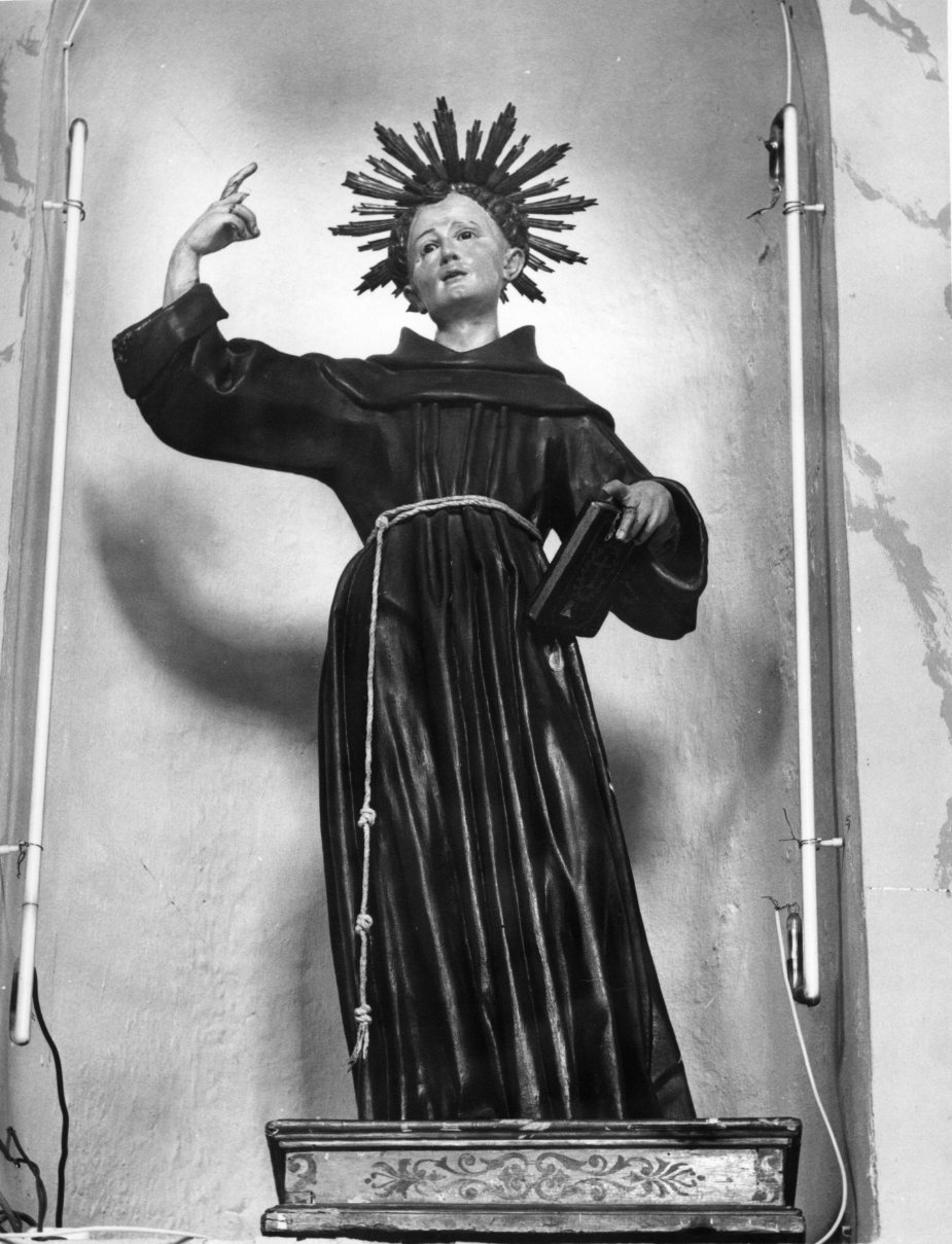 San Bernardino da Siena (statua) - bottega molisana (seconda metà sec. XVIII)