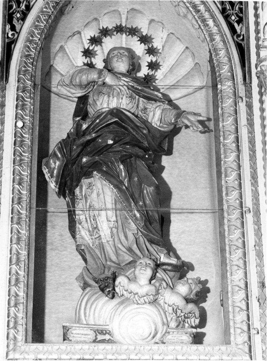 Immacolata Concezione (statua) di Giovannitti Silverio (sec. XVIII)