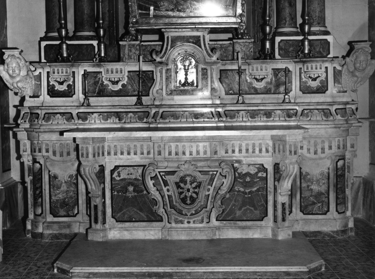 altare - bottega napoletana (sec. XVIII)