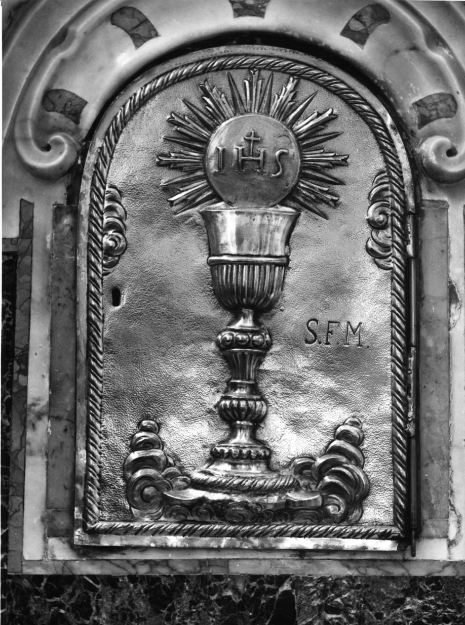 sportello di tabernacolo - bottega napoletana (?) (sec. XVIII)
