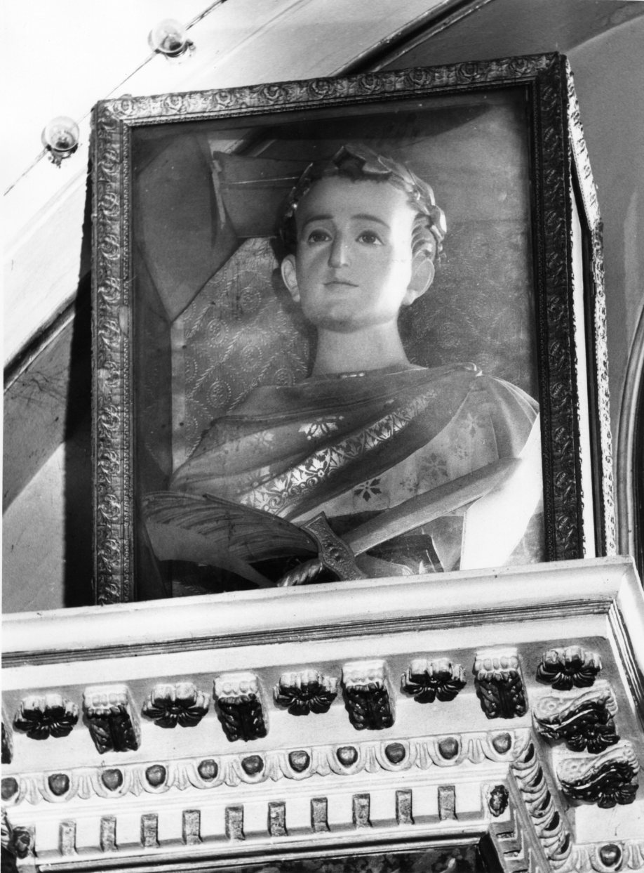 San Felice (reliquiario - a busto) - bottega molisana (fine sec. XIX)