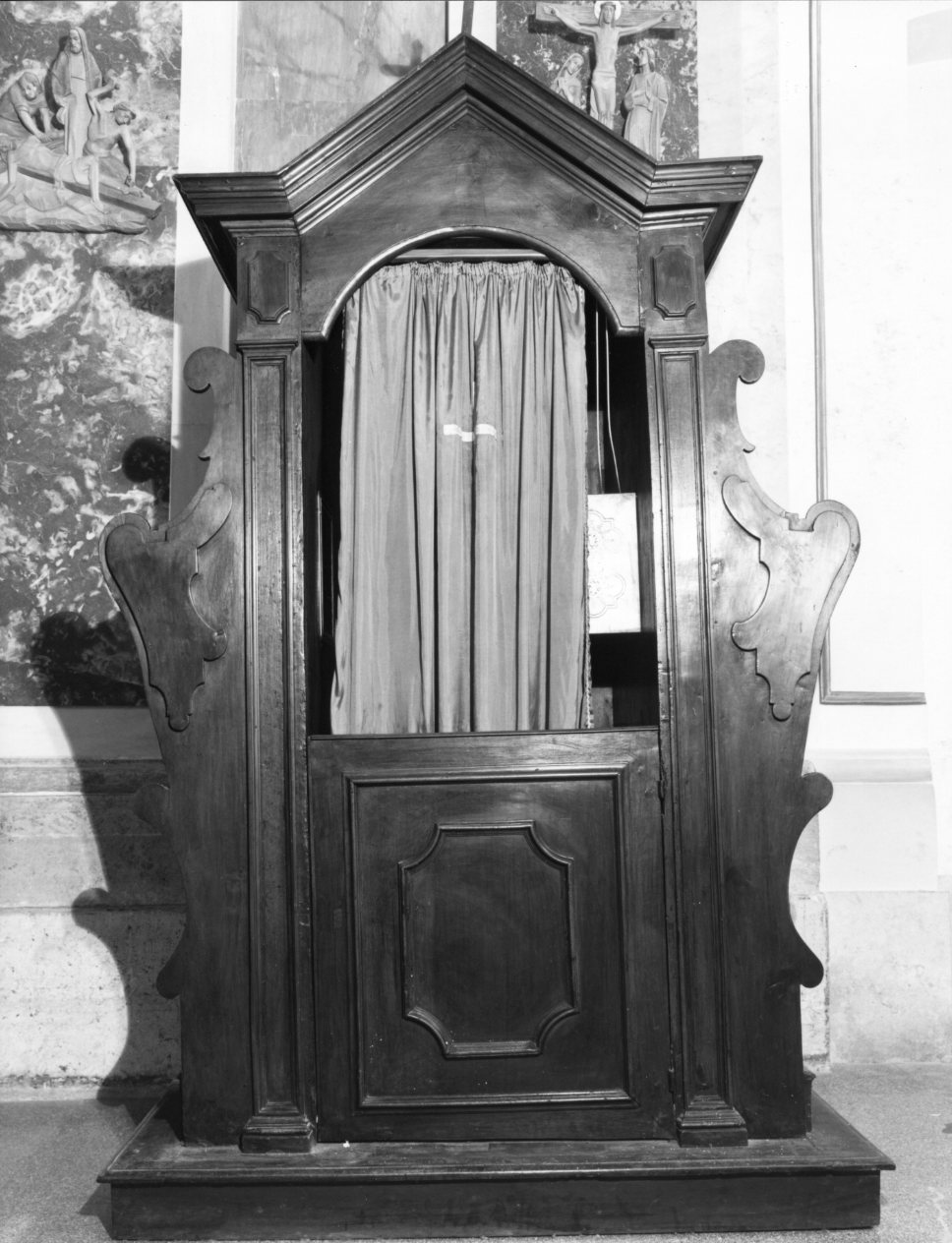 confessionale - bottega Italia meridionale (sec. XIX)