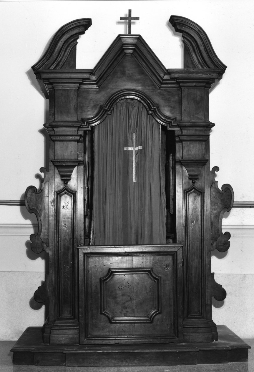 confessionale - bottega Italia meridionale (sec. XIX)