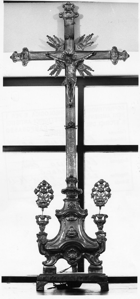 crocifisso - bottega napoletana (secc. XVIII/ XIX)