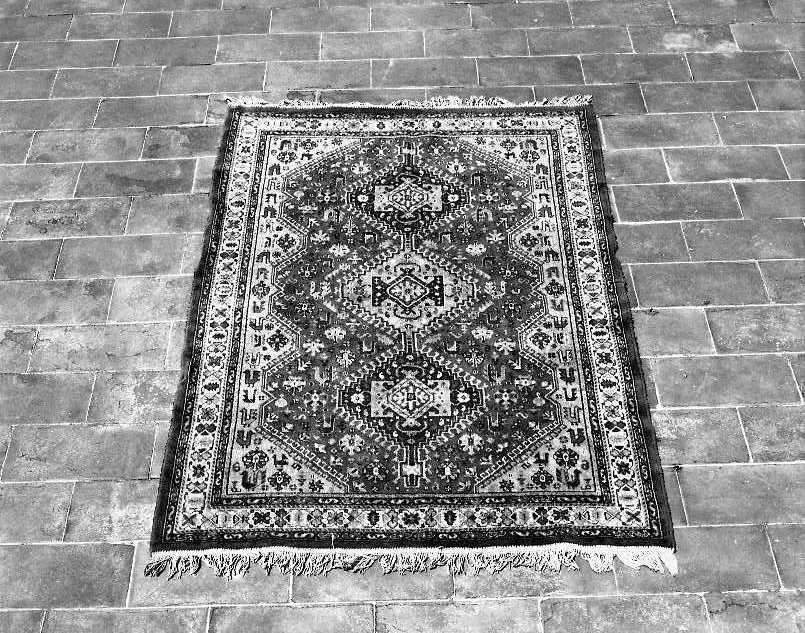 tappeto, opera isolata - produzione orientale (secc. XIX/ XX)