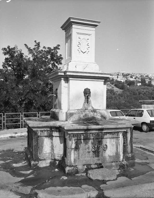 fontana, opera isolata di Romanelli Vittorio (sec. XIX)