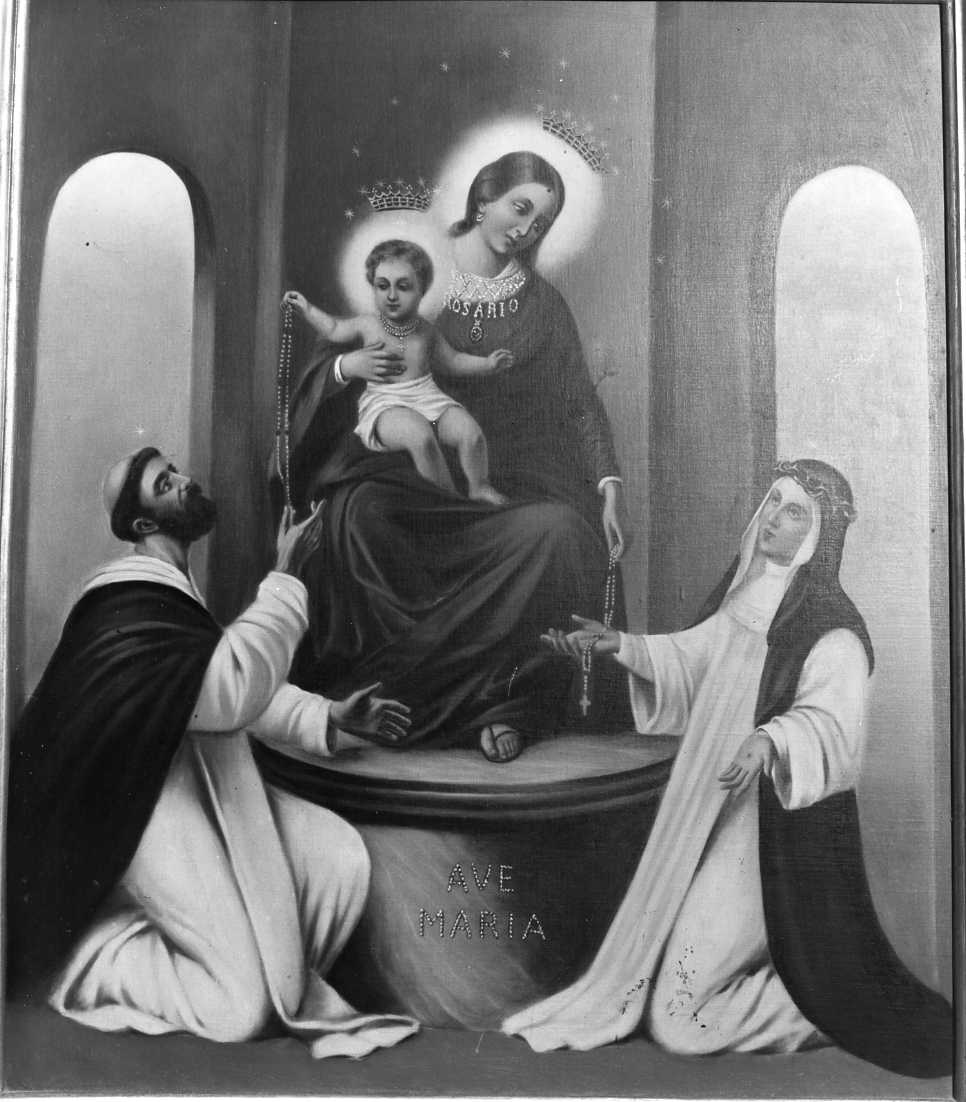 Madonna di Pompei (dipinto) - ambito Italia meridionale (fine/inizio secc. XIX/ XX)