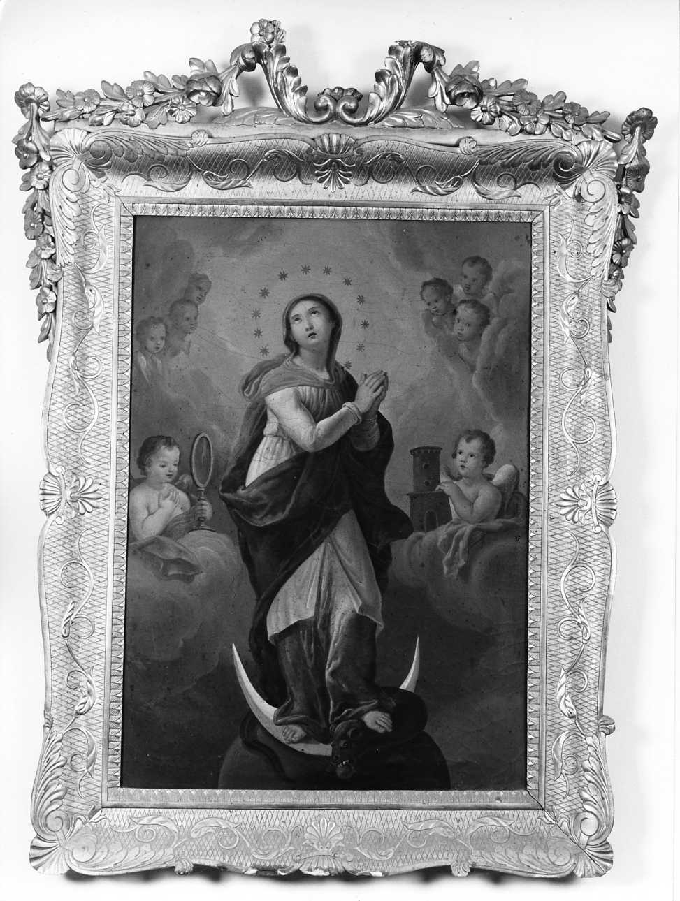 cornice di dipinto - bottega Italia meridionale (fine/inizio secc. XIX/ XX)