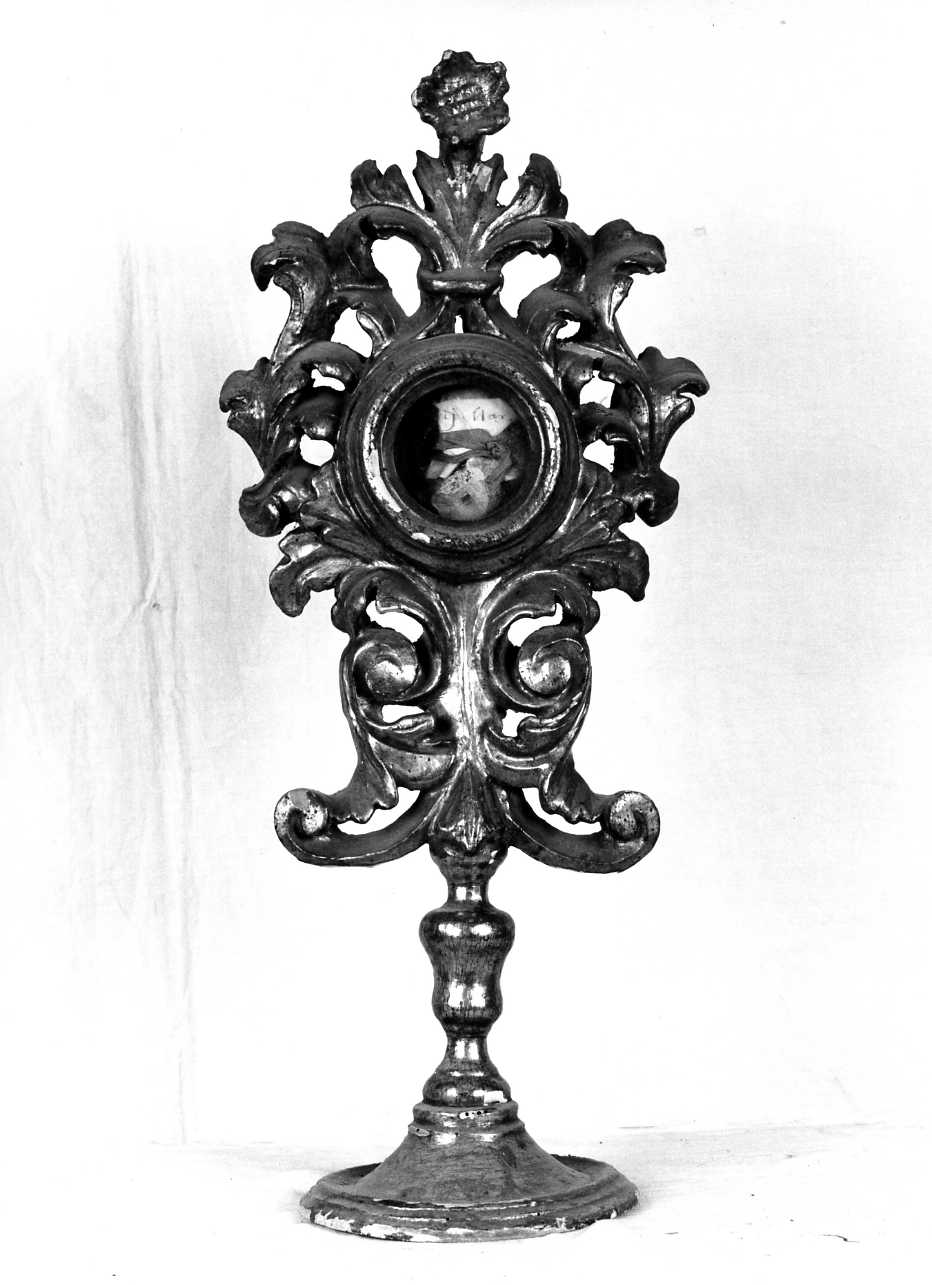 reliquiario - a ostensorio - bottega napoletana (seconda metà sec. XVII)