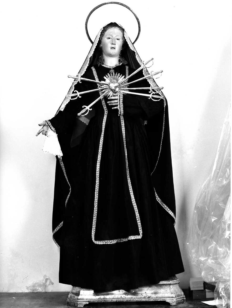 Madonna Addolorata (manichino) - bottega napoletana (seconda metà sec. XIX)