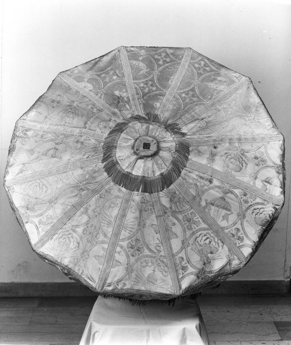 ombrellino processionale - manifattura Italia meridionale (sec. XIX)