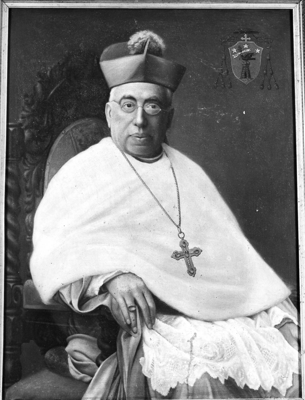 ritratto del vescovo Nicola Maria Merola (dipinto) - ambito Italia meridionale (secc. XIX/ XX)