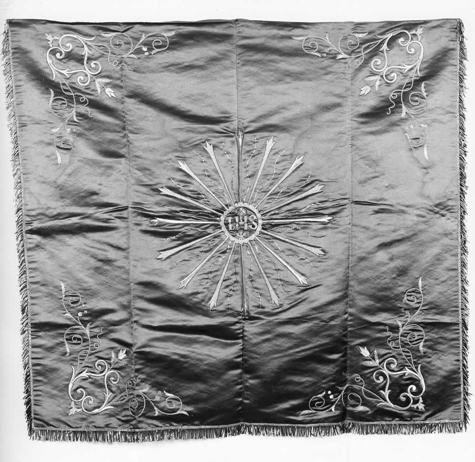 velo di calice, elemento d'insieme - manifattura Italia meridionale (secc. XIX/ XX)