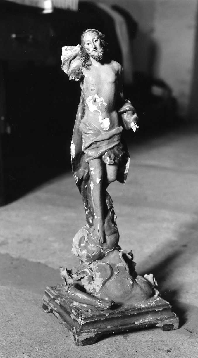 Cristo risorto (statuetta) - bottega molisana (fine sec. XIX)