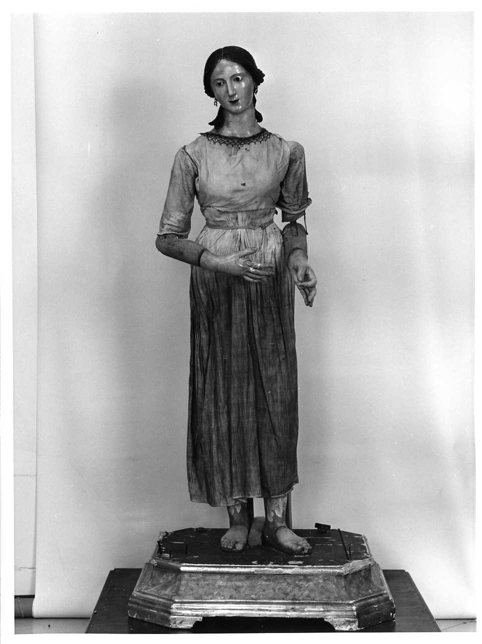 Santa Filomena (manichino) - bottega molisana (metà sec. XVIII)