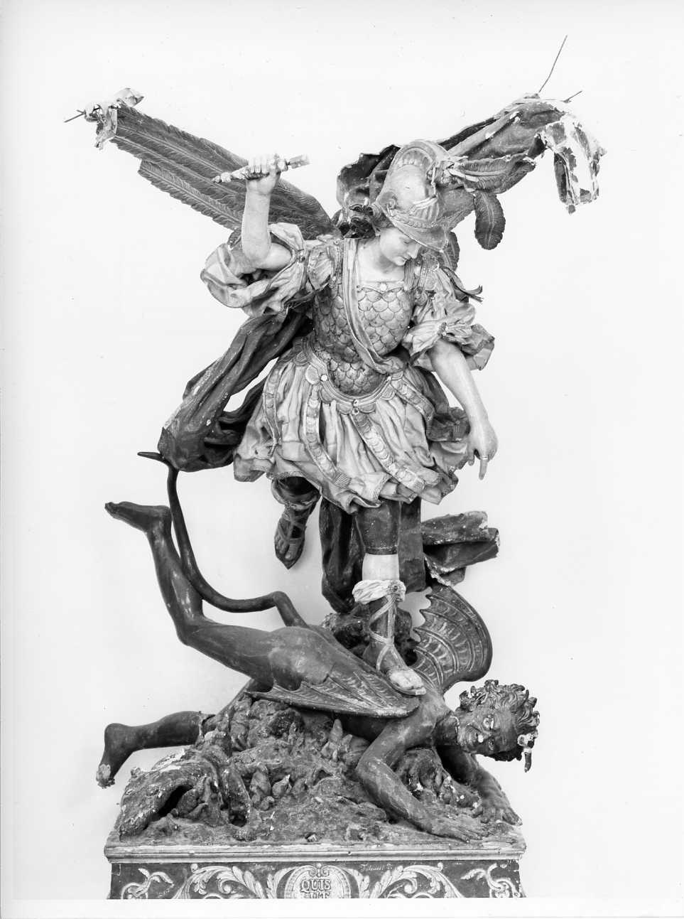San Michele Arcangelo (statua) - bottega molisana (fine/inizio secc. XVIII/ XIX)