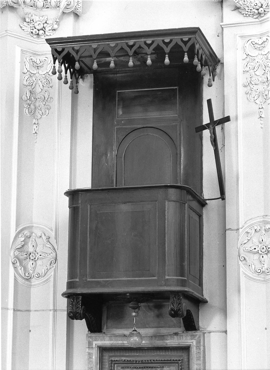pulpito, opera isolata - bottega molisana (sec. XIX)