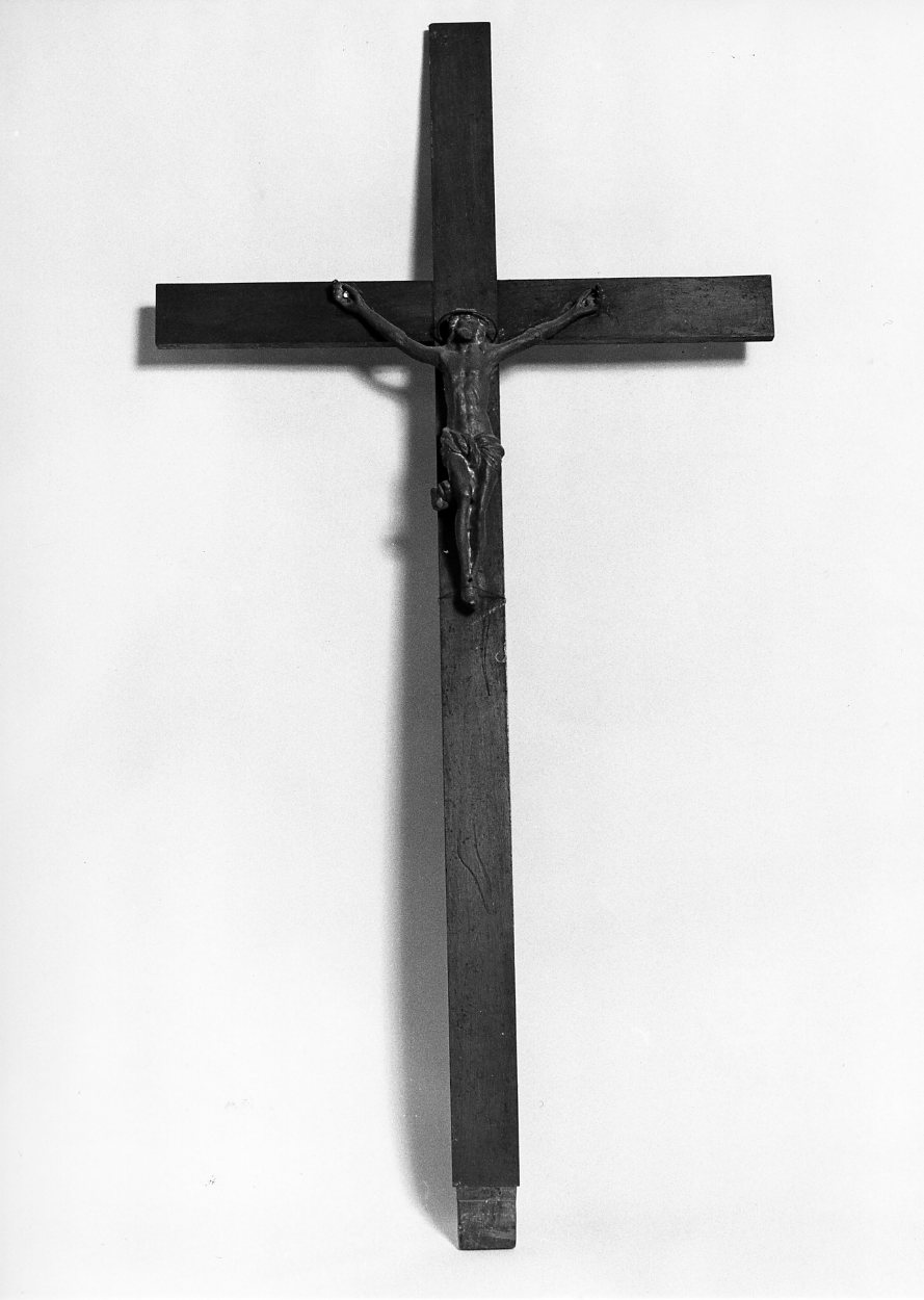 crocifisso, opera isolata - bottega molisana (sec. XIX)