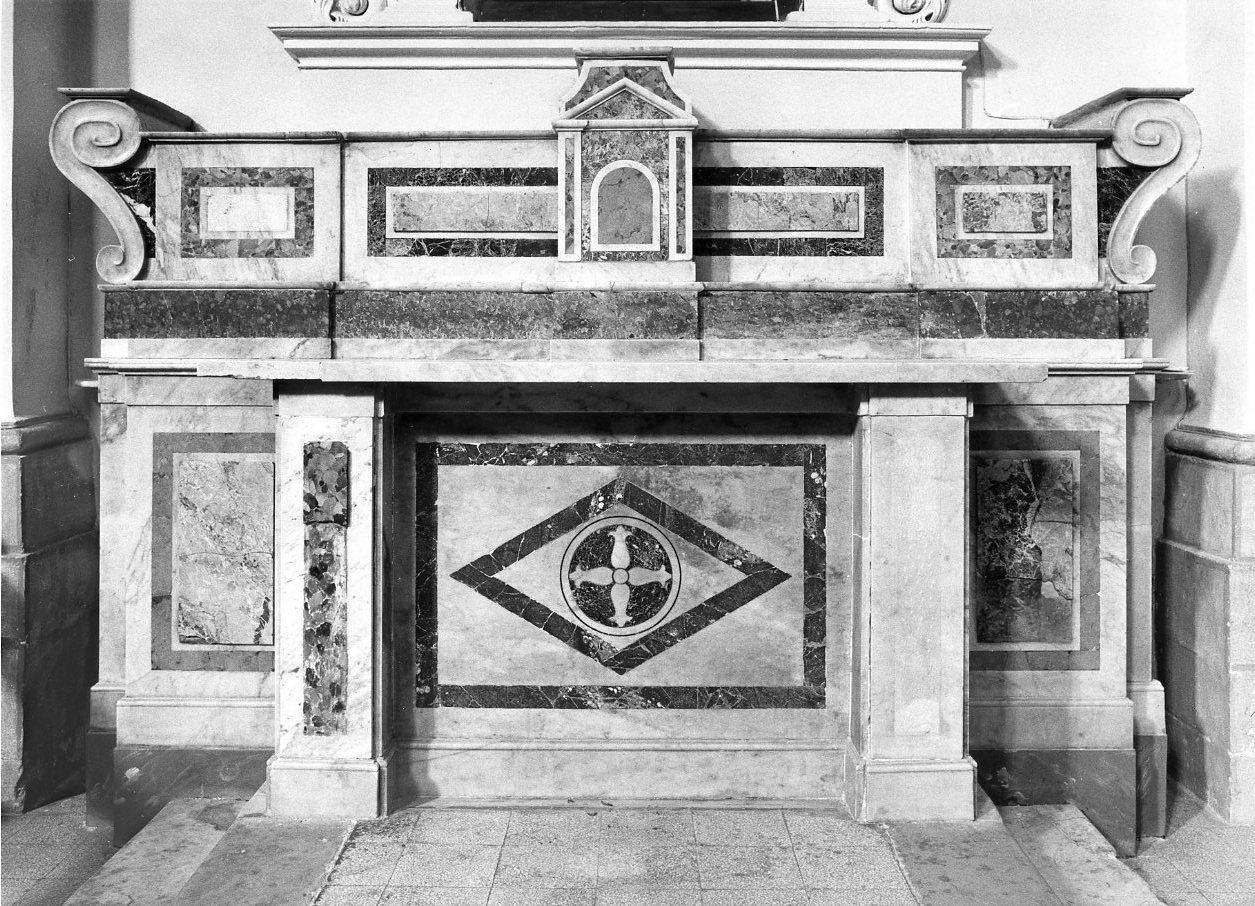 altare, opera isolata - bottega Italia meridionale (sec. XIX)