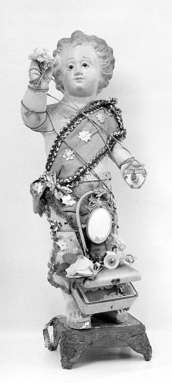 San Giovannino (statuetta devozionale, opera isolata) - bottega Italia meridionale (fine/inizio secc. XIX/ XX)