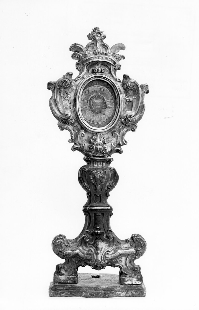 reliquiario - a ostensorio, opera isolata di Matacena Pasquale (attribuito) (sec. XVIII)