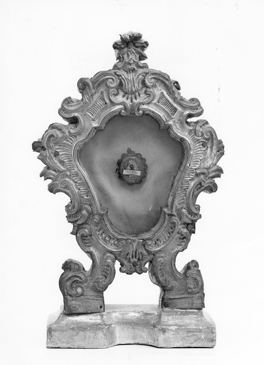 reliquiario, opera isolata - bottega napoletana (sec. XVIII)