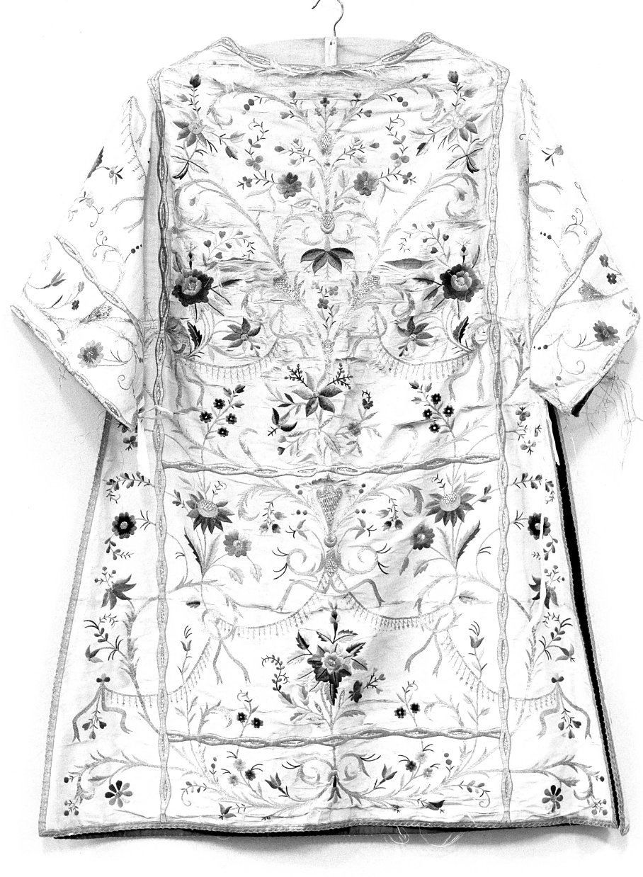 dalmatica, elemento d'insieme - manifattura Italia meridionale (sec. XVIII)