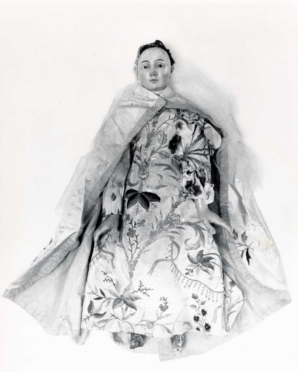 Madonna (statuetta di presepio, opera isolata) - bottega molisana (sec. XIX)